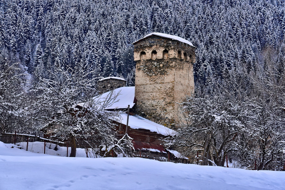 Svan Towers in Georgia