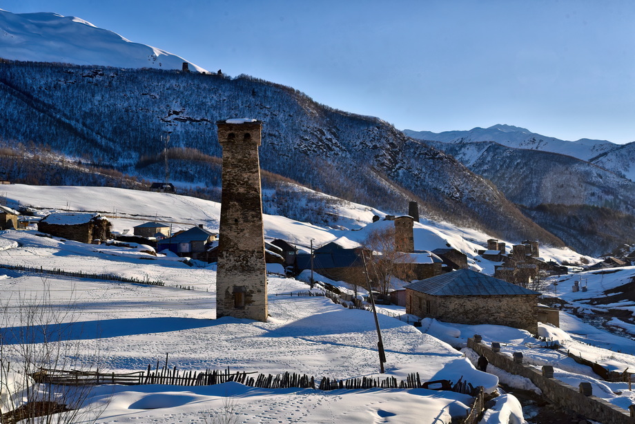Svan Towers in Georgia