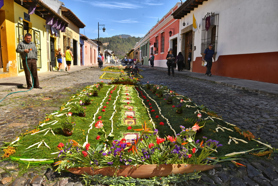 Holy week in Antigua