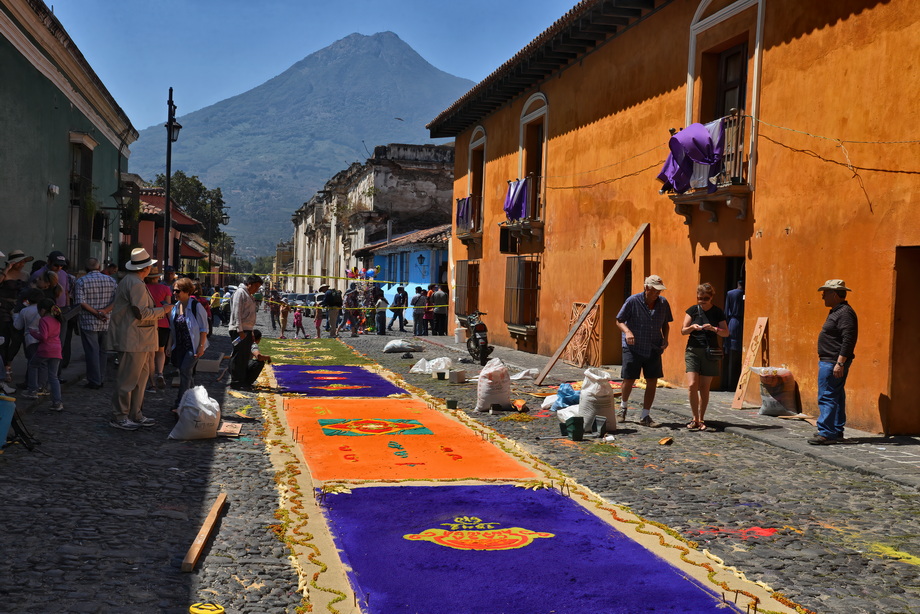 Holy week in Antigua