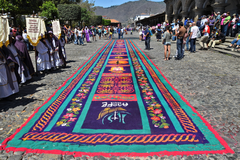 Holy week in Antigua