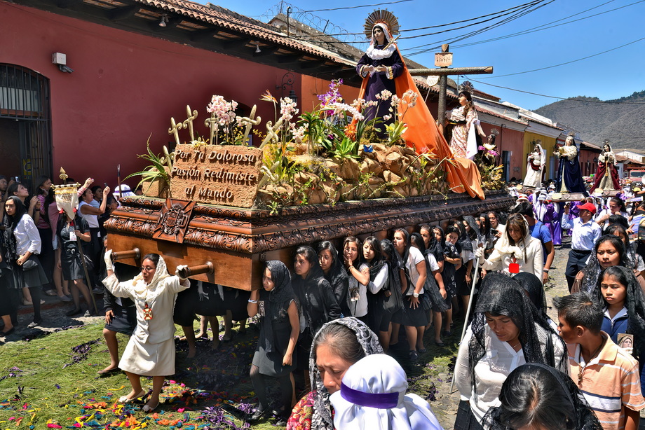 Holy week in Antigua