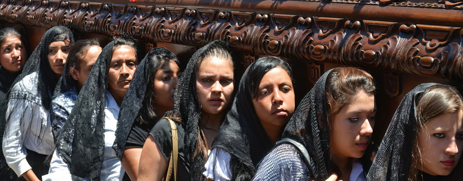 Holy week in Antigua