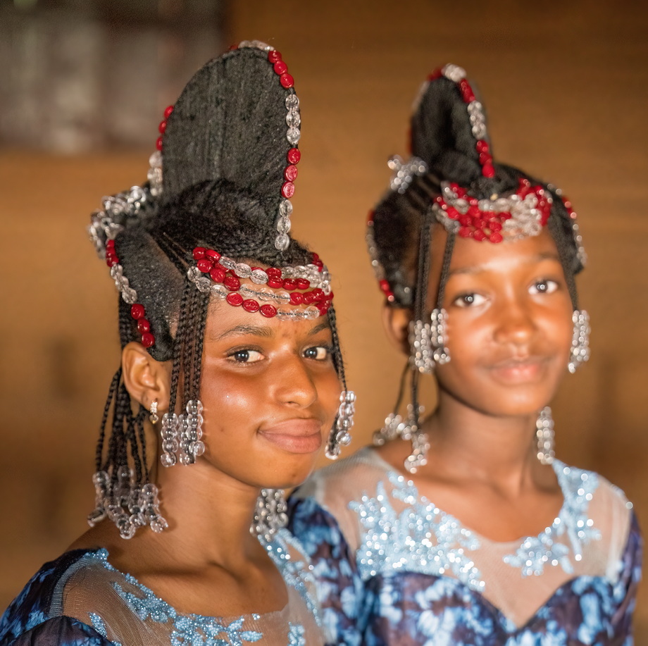 Dalaba Fulbe hairstyles 