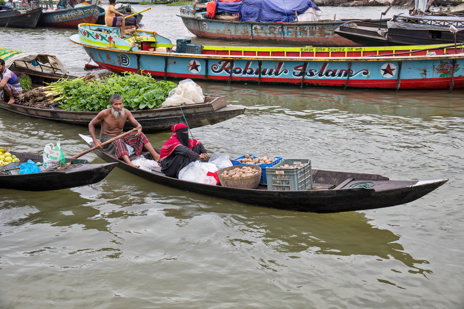 Floating Markets of Bangladesh