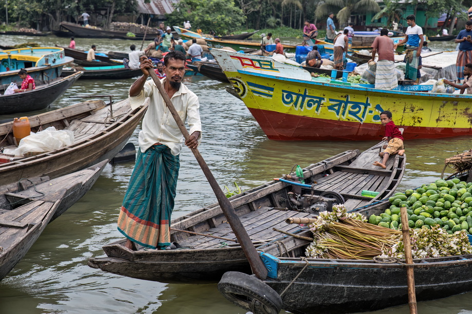 Floating Markets of Bangladesh