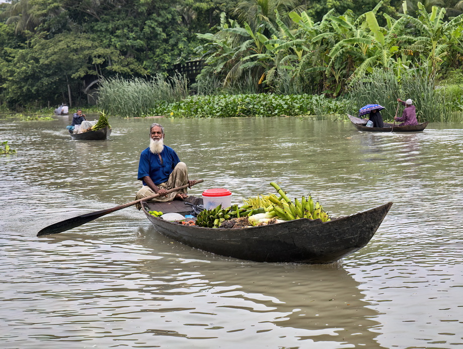 Floating Markets of Bangladesh