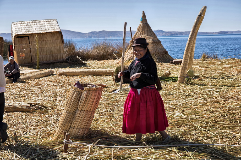 Totora reed boats (Balsas de Totora)